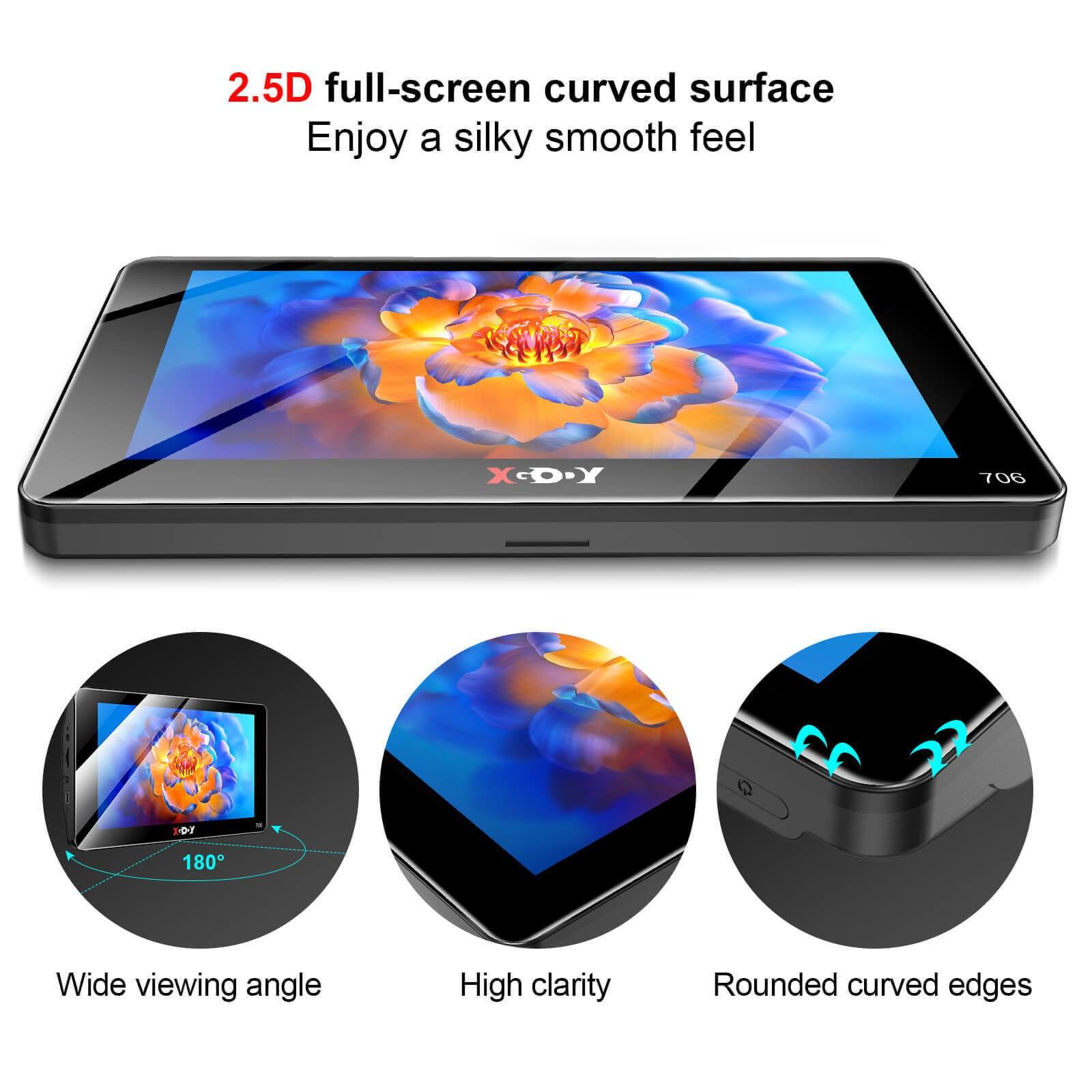 Cost-effective and Most worthwhile XGODY 706F/706BT 2.5D GPS Navigation For Car, With Latest Global Maps, Intelligent Voice Guidance - XGODY