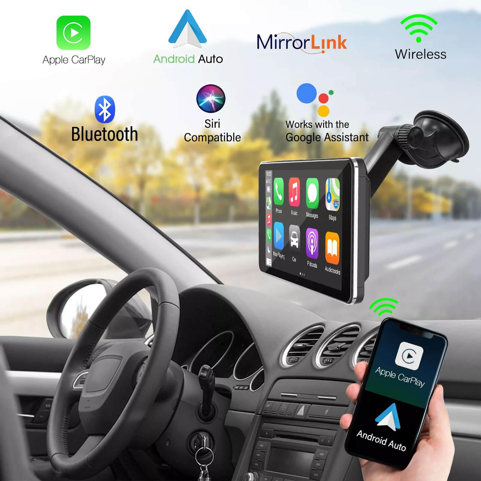 Cost-effective and Most worthwhile XGODY Portable Car and Driver Car Stereo with Wireless Carplay & Android Auto, Online GPS Navigation and Camera - XGODY