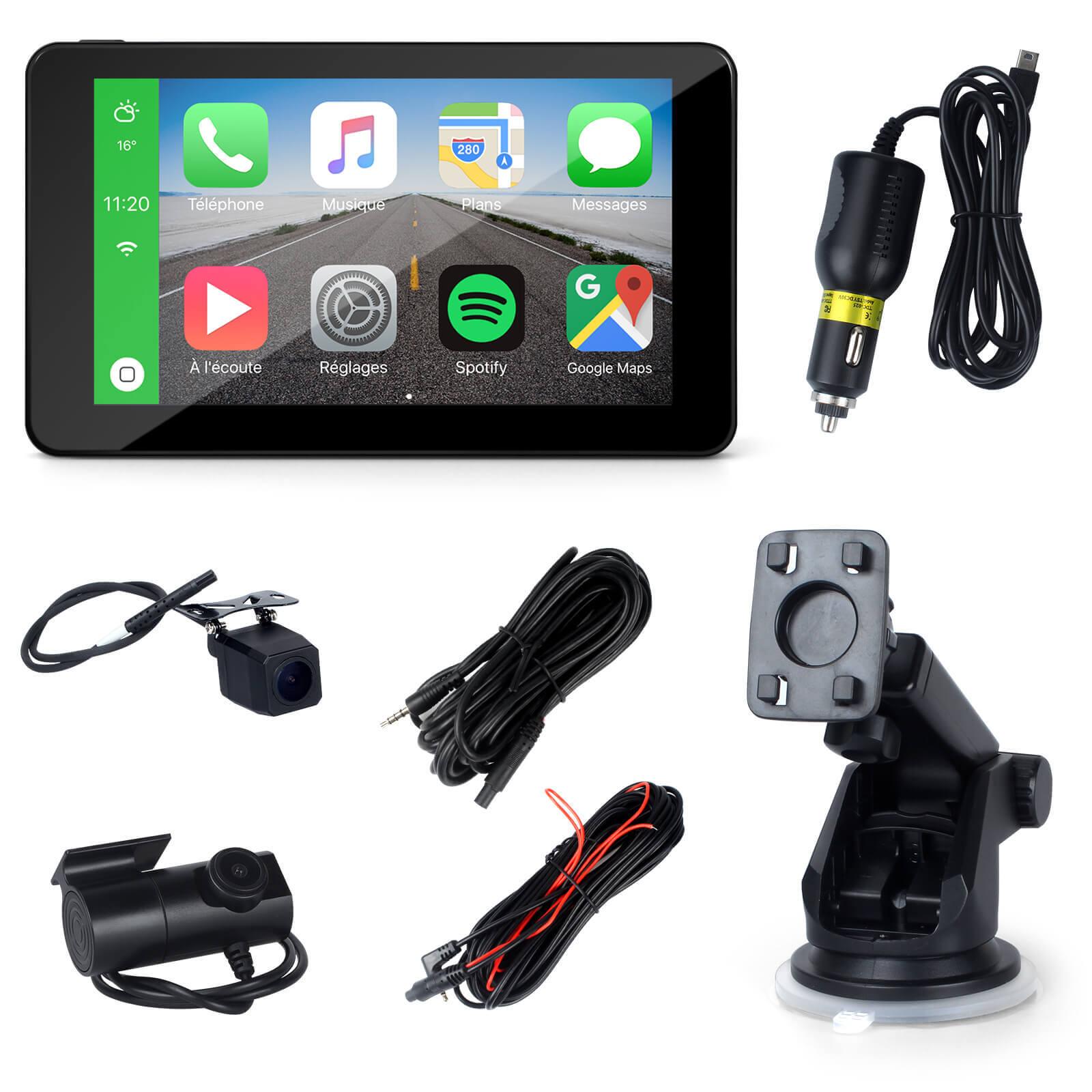 Cost-effective and Most worthwhile XGODY Portable Car and Driver Car Stereo with Wireless Carplay & Android Auto, Online GPS Navigation and Camera - XGODY