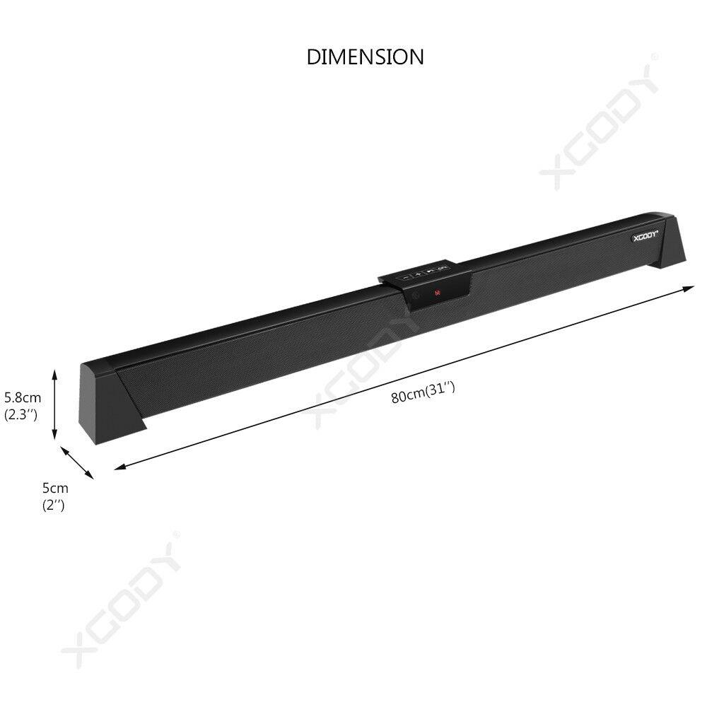 Cost-effective and Most worthwhile Xgody S-XS02 Wireless Bluetooth Hi-Fi Soundbar - XGODY