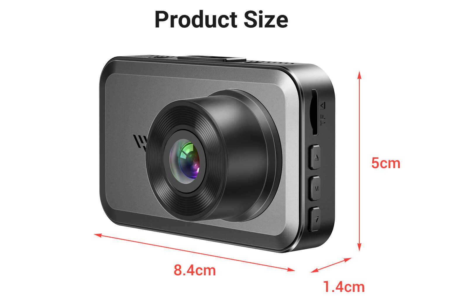 Cost-effective and Most worthwhile 4K Dash Cam Built in WiFi, GPS Car Dashboard Camera Recorder With Night Vision, Dual Lens, 3-inch Screen - XGODY 