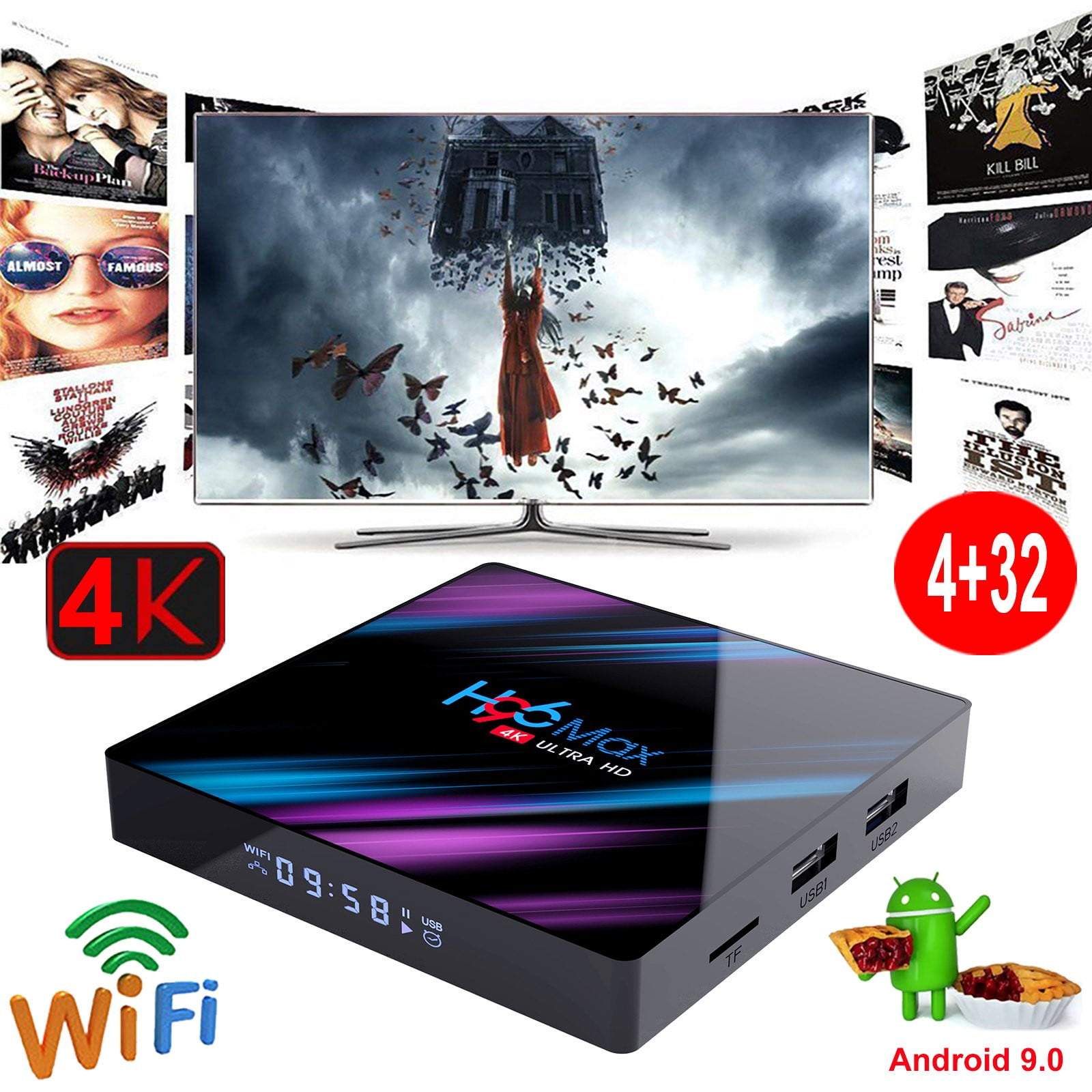 Cost-effective and Most worthwhile XGODY Top TV Box | H96 MAX 32GB TV Android Samrt Box Real 4K Stream Media - XGODY 